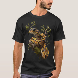 Balpython Zonnebril Reptielhouder Slangenbezitter T-shirt