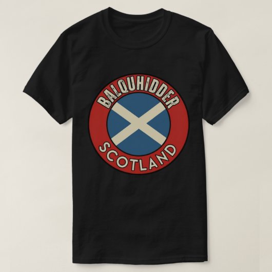 Balquhidder, Schotland T-shirt (Design voorkant)