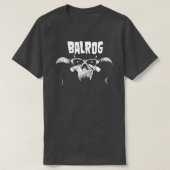 Balrog Zwart Print Kinder TShirt 1 (Design voorkant)