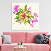 Balsam Bouquet Canvas Afdruk (Insitu (Woonkamer))