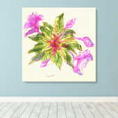 Balsam Bouquet Canvas Afdruk (Insitu (Houten vloer))