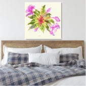 Balsam Bouquet Canvas Afdruk (Insitu (Slaapkamer))