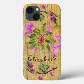 Balsam Bouquet en jouw naam Case-Mate iPhone Case (Achterkant)