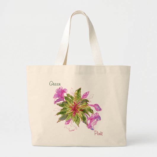 Balsam Bouquet Grote Tote Bag (Voorkant)