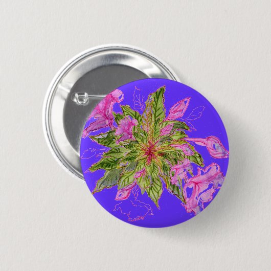 Balsam Bouquet Ronde Button 5,7 Cm (Voorkant /achterkant)