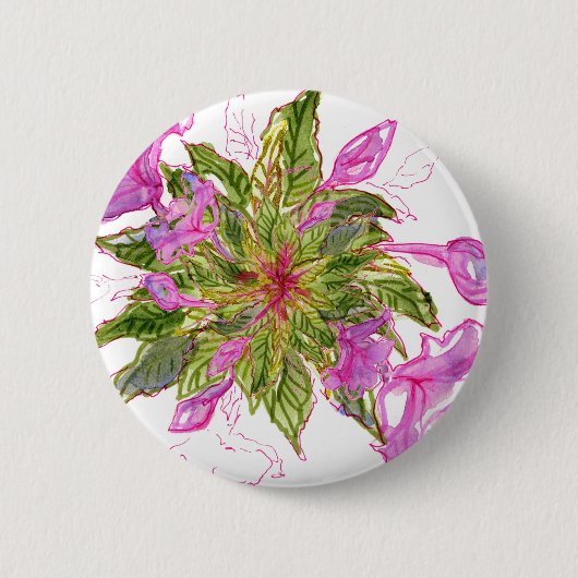 Balsam Bouquet Ronde Button 5,7 Cm (Voorkant)