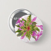 Balsam Bouquet Ronde Button 5,7 Cm (Voorkant /achterkant)