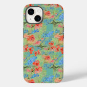 Balsam en Lobelia bloemen Case-Mate iPhone Case (Achterkant)