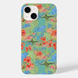 Balsam en Lobelia bloemen Case-Mate iPhone 14 Hoesje