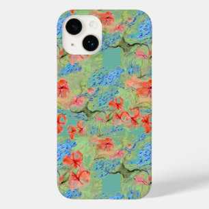 Balsam en Lobelia bloemen Case-Mate iPhone 14 Hoesje