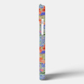 Balsam en Lobelia bloemen en Initialen Case-Mate iPhone Case (Achterkant / Links)