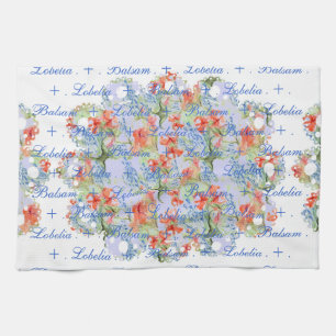 Balsam en Lobelia Lace Towel Theedoek
