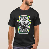 Balsamic Vinaigrette Dressing Salad Easy Halloween T-shirt (Voorkant)