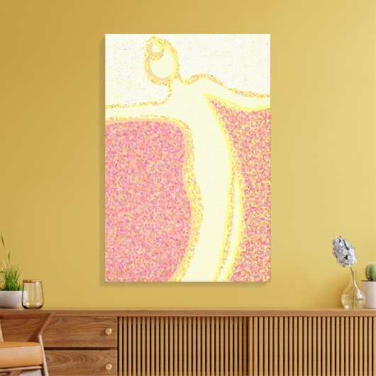 Balsdansen Canvas Afdruk (Insitu (Woonkamer))