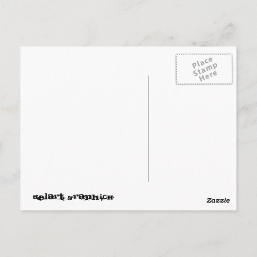 balspel briefkaart (Achterkant)