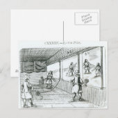 balspel briefkaart (Voorkant / Achterkant)