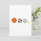 Balsporten Kaart (Staand voorkant)