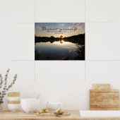 Baltasar Gracian Inspirerend citaat "Respect" Poster (Keuken)