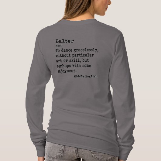 Balter: bemanningsnek met lange mouwen t-shirt (Achterkant)