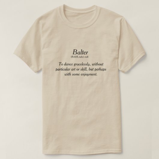 Balter Dancing Skeleton T-shirt (Design voorkant)