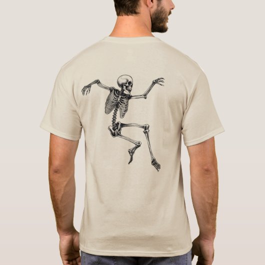 Balter Dancing Skeleton T-shirt (Achterkant)