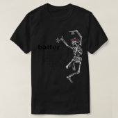 Balter Definition to Dance Gracelessly without Art T-shirt (Design voorkant)