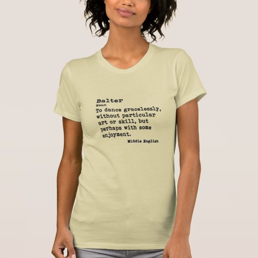 Balter: geschept nek Slim Fit T-shirt (Voorkant)