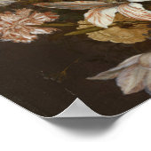 Balthasar van Der Ast - nog steeds leven met bloem Poster (Hoek)