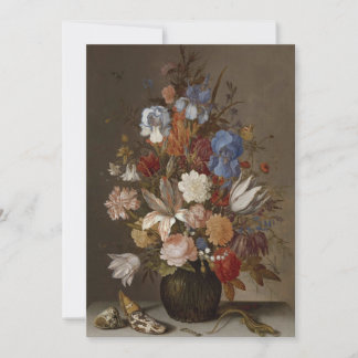 Balthasar van der Ast - Stilleven met bloemen Kaart