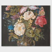 Balthasar van Der Ast - stilstaand leven met bloem Cadeaupapier (Vlak)