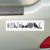 baltiaan bumpersticker (Op auto)