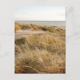 Baltic sea beach in Liepaja, Latvia Briefkaart