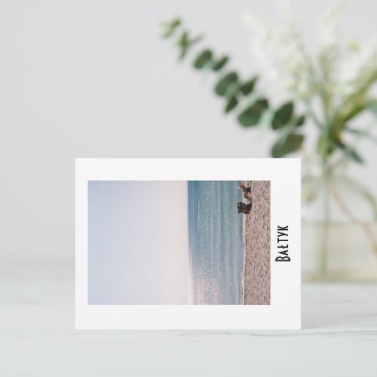 Baltic Sea Postcard Briefkaart (Staand voorkant)