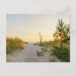 Baltic sea view in Liepaja, Latvia Briefkaart