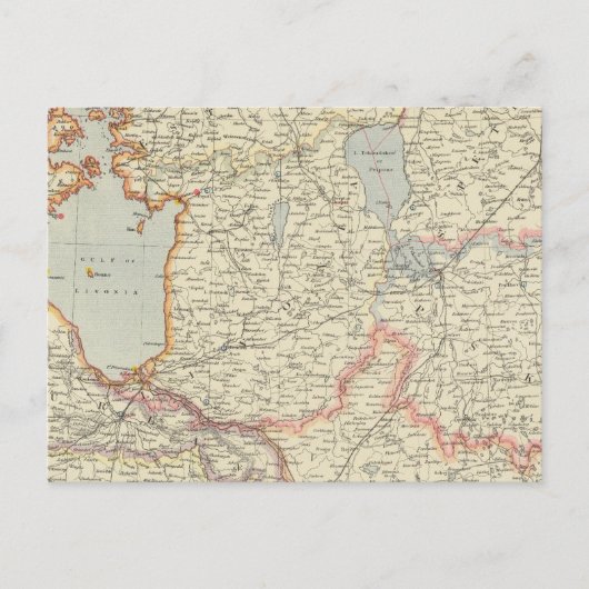 Baltic States Briefkaart (Voorkant)