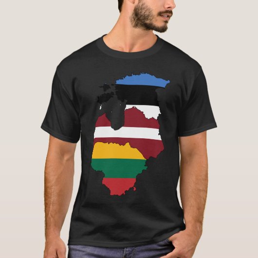Baltic States T-shirt (Voorkant)