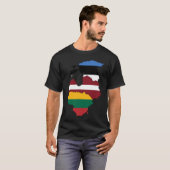Baltic States T-shirt (Voorkant volledig)