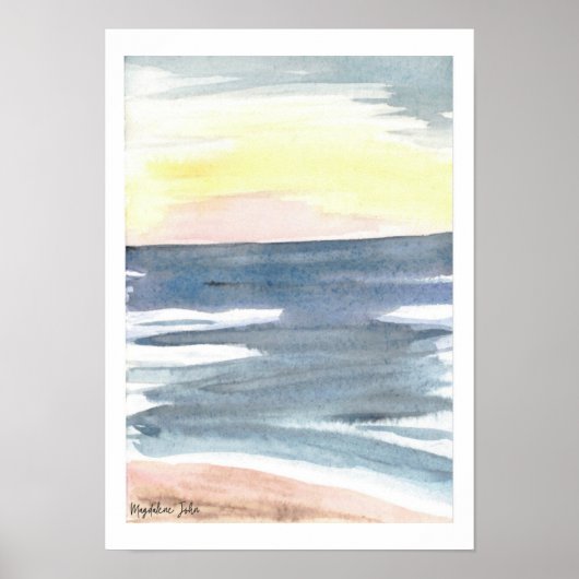 Baltic Sunrise Poster (Voorkant)