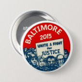 Baltimore 2015 ronde button 7,6 cm (Voorkant /achterkant)