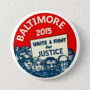 Baltimore 2015 ronde button 7,6 cm