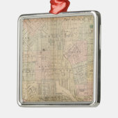 Baltimore 3 metalen ornament (Links)