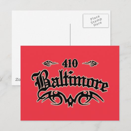 Baltimore 410 briefkaart (Voorkant / Achterkant)