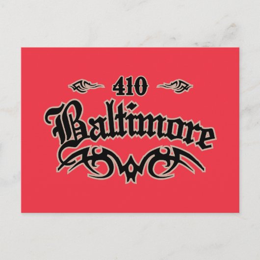 Baltimore 410 briefkaart (Voorkant)