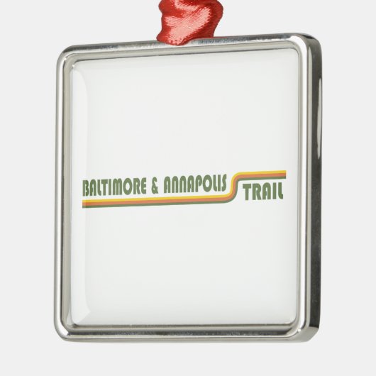 Baltimore & Annapolis Trail Metalen Ornament (Links)