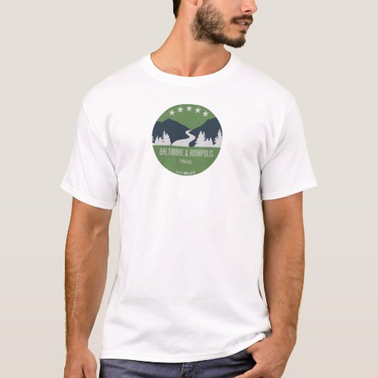 Baltimore & Annapolis Trail T-shirt (Voorkant)