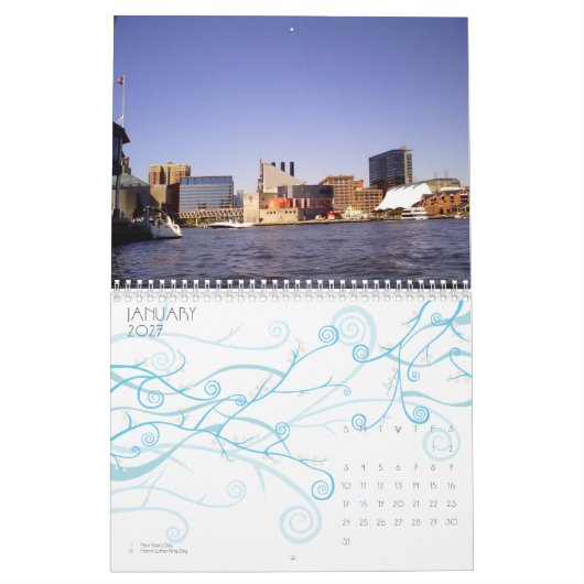 Baltimore Aquarium Kalender (Jan 2027)