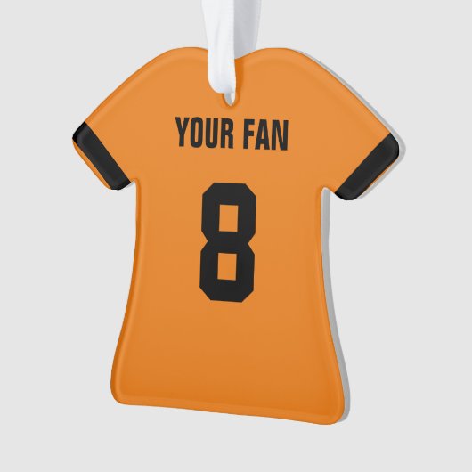 Baltimore Baseball Jersey Ornament (voorkant)