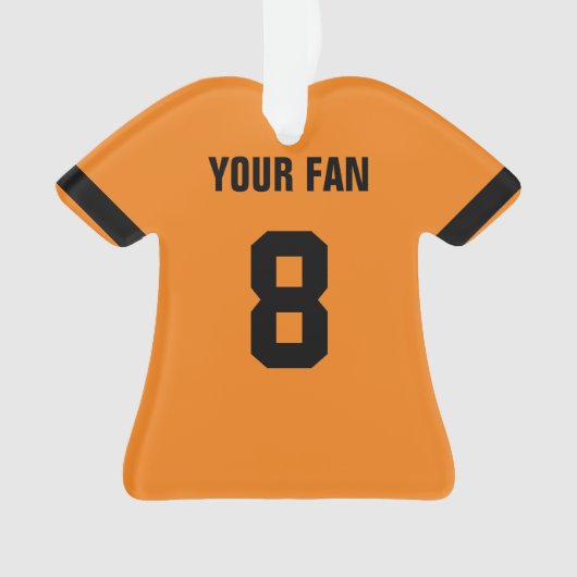 Baltimore Baseball Jersey Ornament (voorkant)