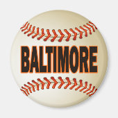 BALTIMORE BASEBALL MAGNEET (Voorkant)