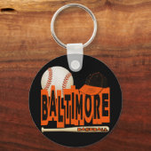 BALTIMORE BASEBALL SLEUTELHANGER (Voorkant)